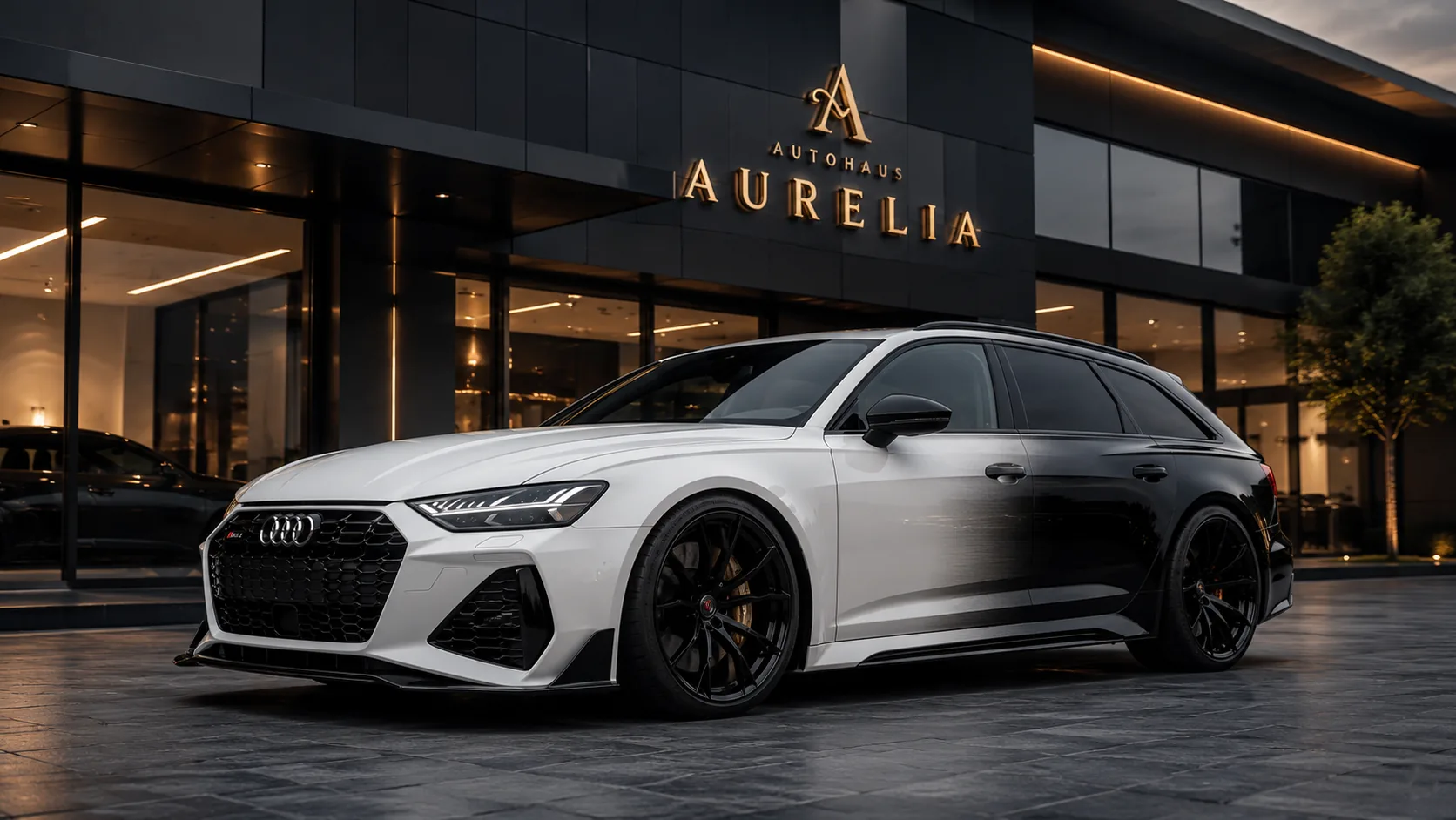 Audi RS6 Avant Performance in Aurelia Bianco
