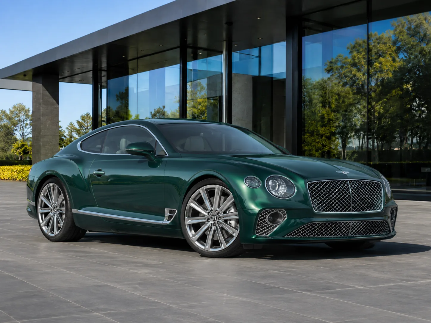 Bentley Continental GT Speed in Verdant Green