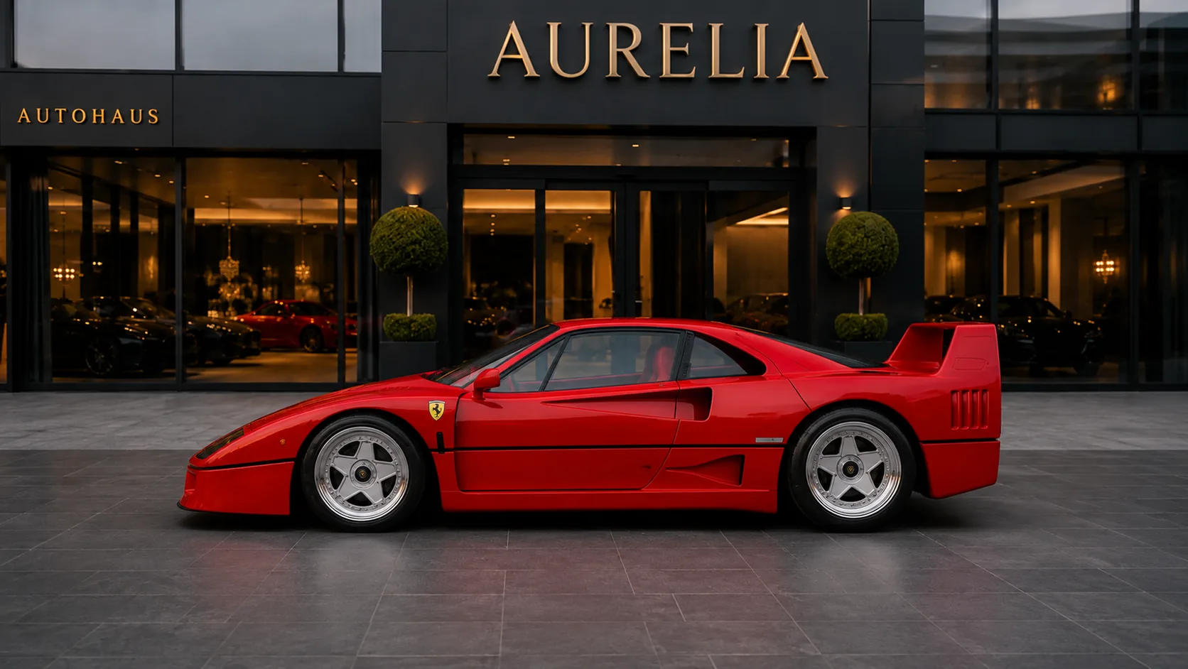 Ferrari F40 in Rosso Corsa