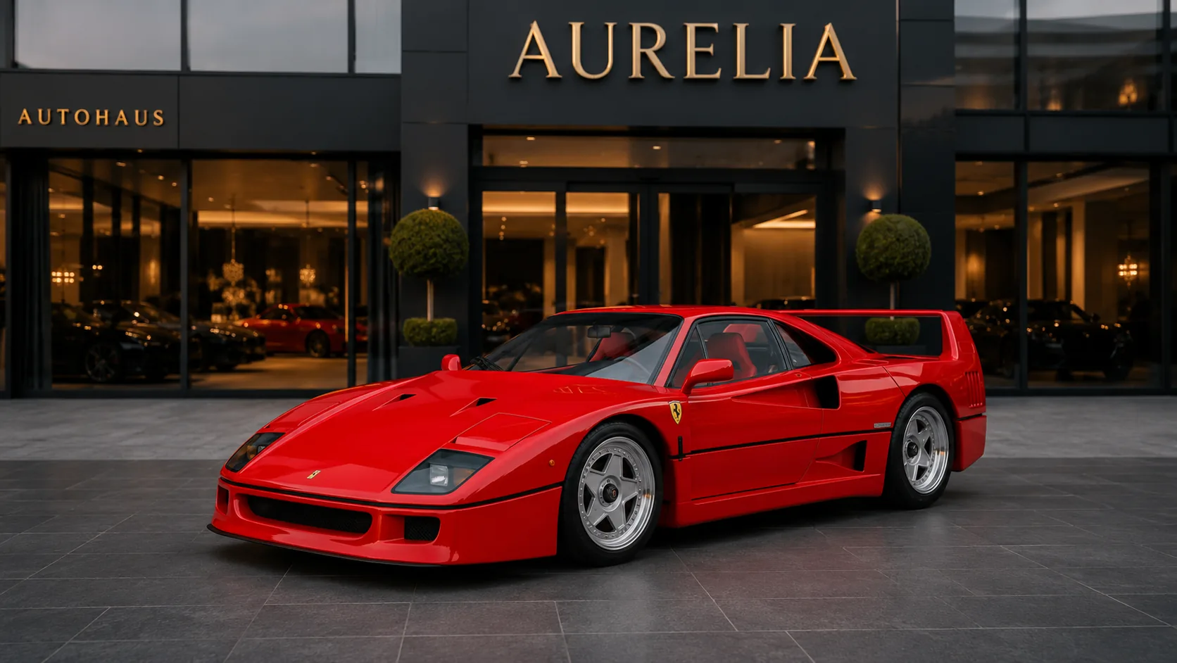 F40 gegen F50, an einem Dienstag