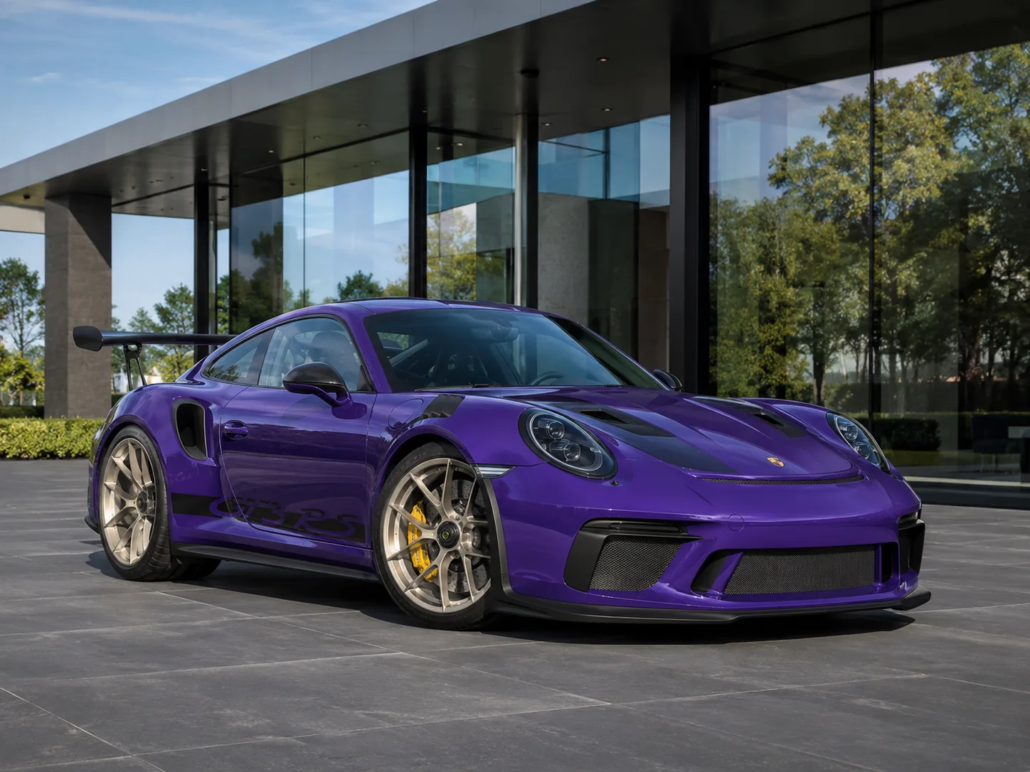 Porsche 911 GT3 RS in Viola Purple Metallic